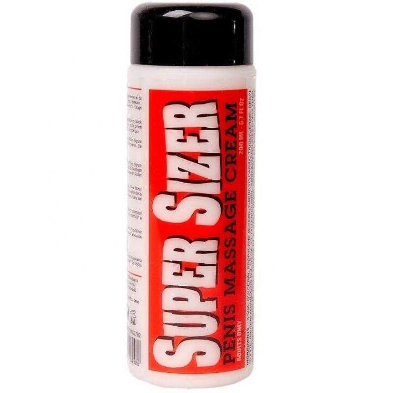 Super sizer crema de masaje para el pene