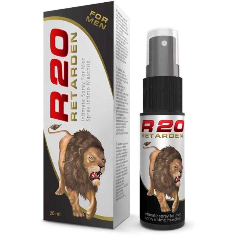 R20 spray retardante efecto frio 20 ml