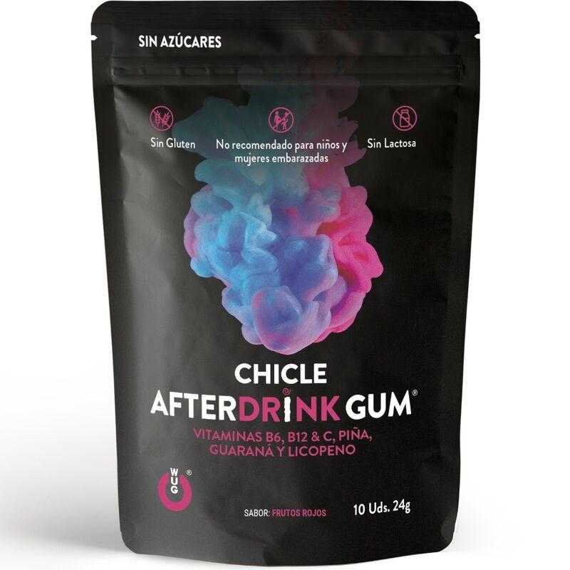 Wug gum after drink chicle resaca 10 unidades Wug gum after drink chicle resaca 10 unidades