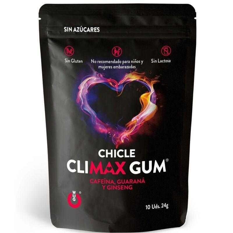 Wug gum climax chicle 10 unidades