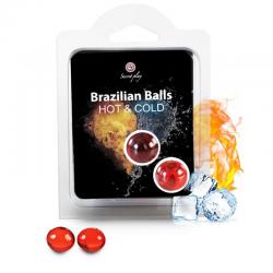 Secretplay brazilian balls efecto calor & frio 2 unidades