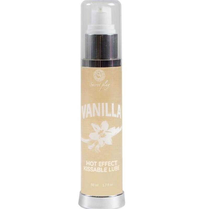 Secretplay lubricante 2-1 efecto calor vainilla 50ml