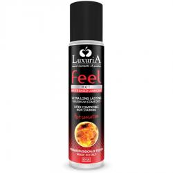 Luxuria feel hot sensation lubricante base agua efecto calor 60 ml