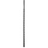 Sonda uretral All Black de silicona con anillos de 8 a 10 mm