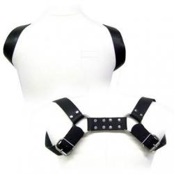 Leather body holster harness