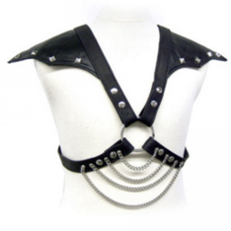 Leather body metal y hombros