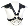 Leather body metal y hombros - 1