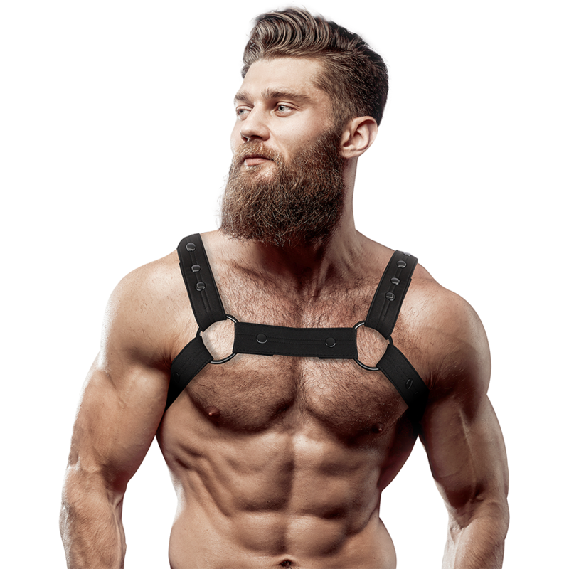 Fetish submissive attitude - arnés deportivo ajustable neopreno pecho hombre Fetish submissive attitude - arnés deportivo ajustable neopreno pecho hombre
