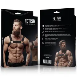 Fetish submissive attitude - arnés deportivo ajustable neopreno pecho hombre