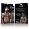 Fetish submissive attitude - arnés bulldog ajustable ecopiel pecho hombre - 4