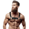 Fetish submissive attitude - arnés bulldog ecopiel pecho hombre talla m/l - 1