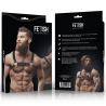 Fetish submissive attitude - arnés bulldog ecopiel pecho hombre talla m/l - 4