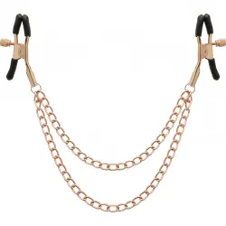 Coquette chic desire fantasy pinzas metalicas pezones con cadena