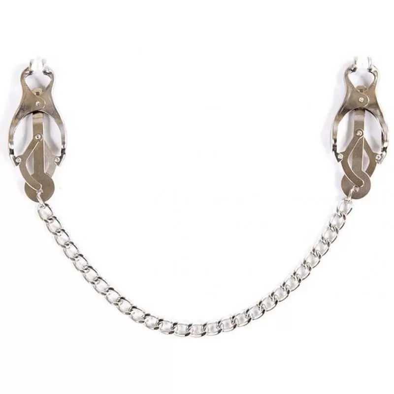 Ohmama fetish pinzas metalicas con cadena