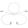 Ohmama fetish 4 pinzas pezones con collar de cadenas - 1
