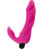 Alive - bifun pro dildo vibrador rosa 14.9 cm - 1