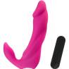 Alive - bifun pro dildo vibrador rosa 14.9 cm - 2