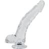 Alive - stallion pene realistico transparente 22 cm - 1