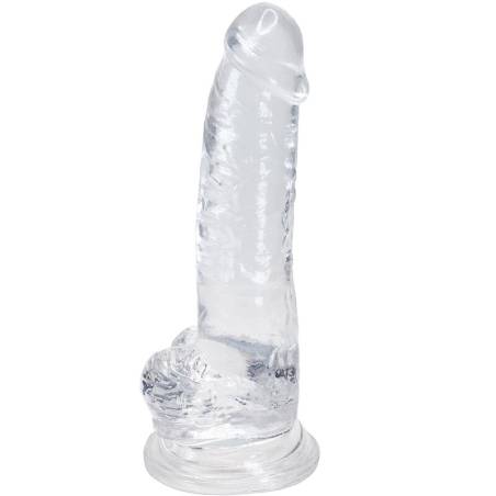 Alive - torrent pene realistico transparente 20.6 cm - 1