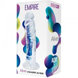 Alive - empire pene realistico transparente 19.3 cm