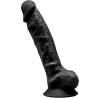 SilexD Modelo 1 dildo realista negro 23 cm - 1
