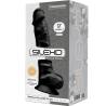 SilexD Modelo 1 dildo realista negro 23 cm - 3