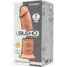 Silexd - modelo 2 pene realistico silicona premium silexpan 23 cm - 3