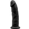 Dildo realista SilexD Modelo 2 negro de 23 cm