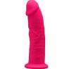 Dildo realista SilexD Modelo 2 fucsia de 15 cm
