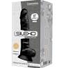 Silexd - modelo 1 pene realistico silicona premium silexpan negro 20 cm - 2