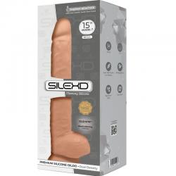 Silexd - modelo 1 pene realistico silicona premium silexpan 38 cm