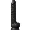 Silexd - modelo 1 pene realistico silicona premium silexpan negro 38 cm - 1