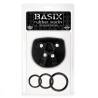 Arnés universal Basix Rubber Works con tres anillas en su blíster