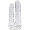 Alive - imperium pene realistico doble transparente 12/14 cm - 1