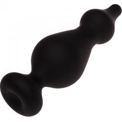 Adrien lastic - amuse plug anal silicona negro talla l