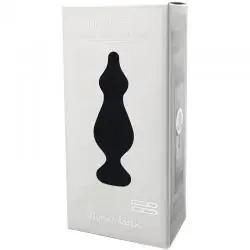 Adrien lastic - amuse plug anal silicona negro talla l