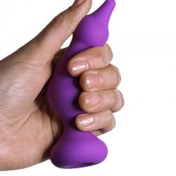 Adrien lastic - amuse plug anal silicona violeta talla m