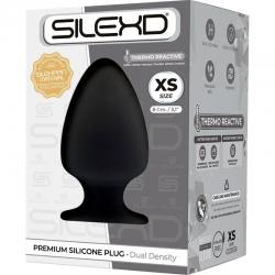 Silexd - modelo 1 plug anal silicona premium silexpan premium termorreactivo talla xs