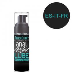 Amoreane - lubricante anal base de silicona 30 ml es/it/fr