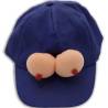 Diablo picante - gorra con tetas azul - 1
