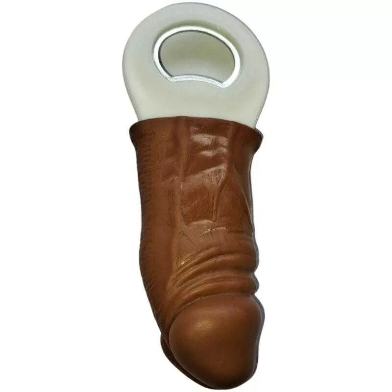 Diablo picante - abridor con forma pene goma mulato
