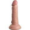 Dildo King Cock Elite color claro incluido en el kit para principiantes
