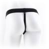 Vista trasera del arnés del strap-on de 11"