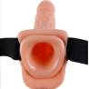 Fetish fantasy series - arnes ajustable control remoto pene realistico con testiculos 23 cm - 4