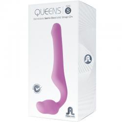 Adrien lastic - queens strap-on flexible rosa talla s