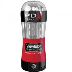 Pdx elite - masturbador stroker viewtube control succion transparente