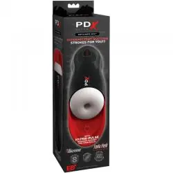 Pdx elite - masturbador stroker fap-o-matic pro con base para testiculos