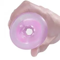 Pretty love - masturbador masculino fantasy espiral interna y bolas transparente