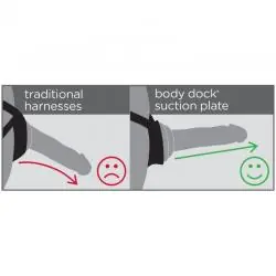 Dillio - arnes body dock violeta