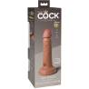 Caja del King Cock Elite de seis pulgadas en caramelo